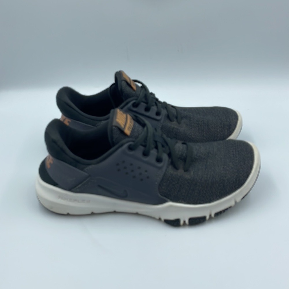 Nike Flex TR 9 Dark‎ Grey Gold Training Shoes AJ5911-006 Men's Sz 6